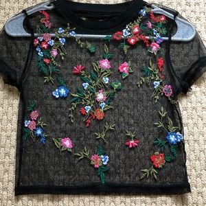 Urban outfitters sheer beautiful top